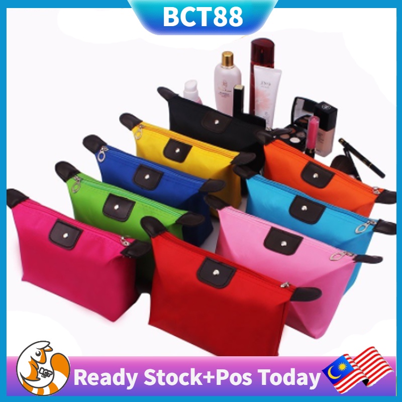 READY STOCK Make up zip Pouch Make up Cosmetic bag Travel Pouch Beg ...