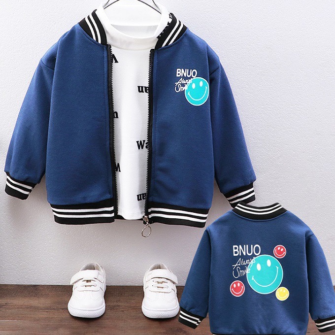 12m 5y Kids Wear Korean Style Casual Baseball Jacket for boy for