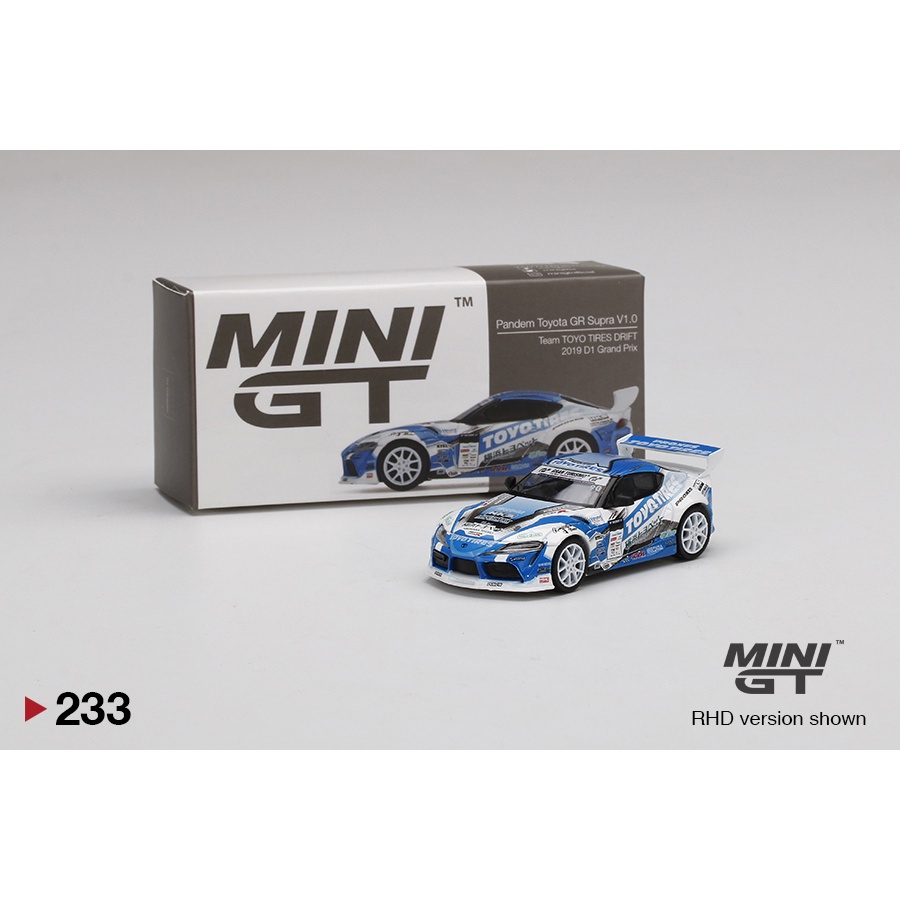 MINI GT 1:64 Pandem Toyota GR Supra V1.0 Team TOYO TIRES DRIFT 2019 D1  Grand Prix MK5 A90 chase car | Shopee Malaysia