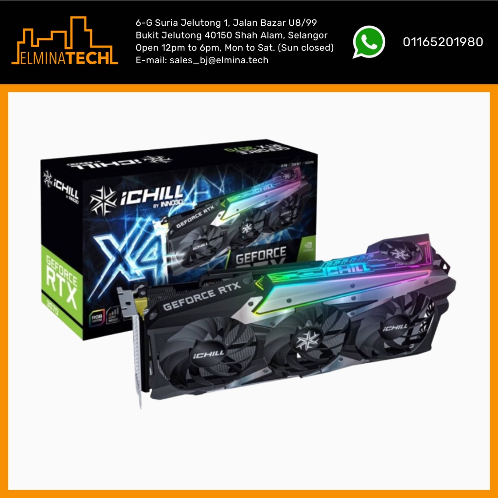 GeForce RTX 3070 8GB iCHILL BY INNO3D Inno3D Geforce Rtx 3070