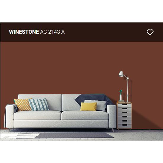 EXTERIOR PAINT WINESTONE AC 2143 A (1LT/5LT) NIPPON | Shopee Malaysia