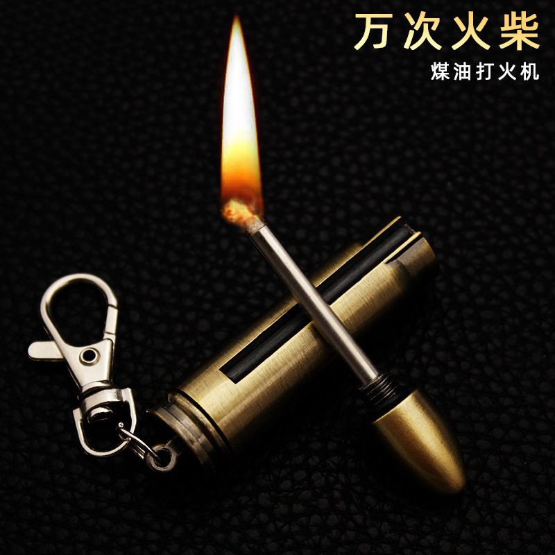 610 Metal Waterproof Outdoor Cotton Oil 1000 Matches Lighter Refill Fluid Zippo READY STOCK