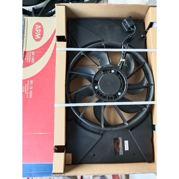 ORIGINAL APM PROTON PREVE RADIATOR FAN MOTOR ASSEMBLY MODULE SET