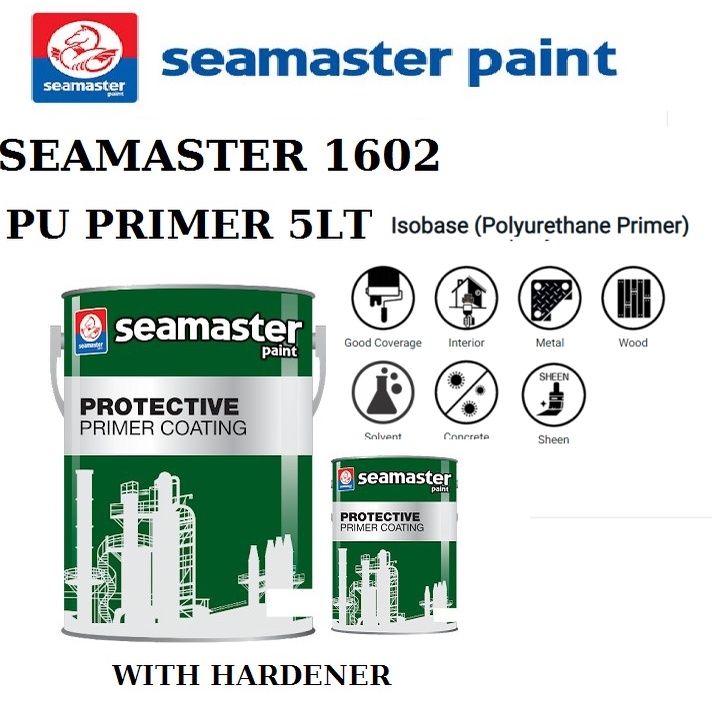 SEAMASTER 6009W FIREGUARD INTUMESCENT FIRE RETARDANT COATINGS 5KG (WATER BASED)/1602 PU PRIMER