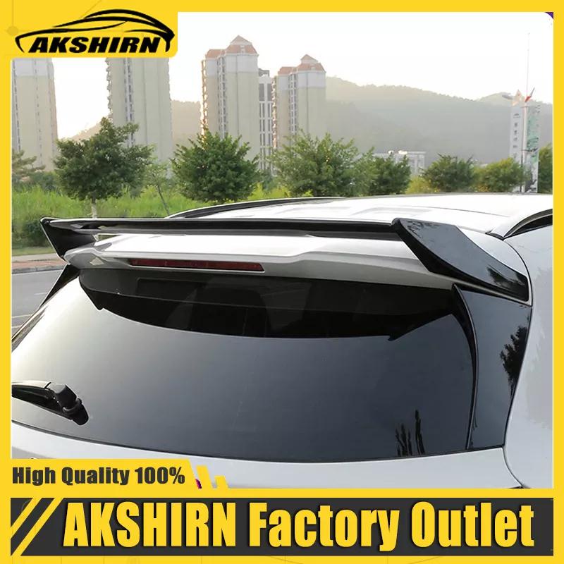 Car ABS Plastic Unpainted External Tail Trunk Rear Roof Wing Spoiler ...