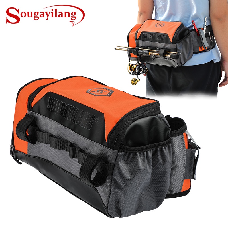 1pc Outdoor Large Capacity Fishing Gear Bag Multi-function Bait