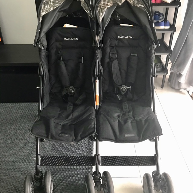 Twin shop techno stroller