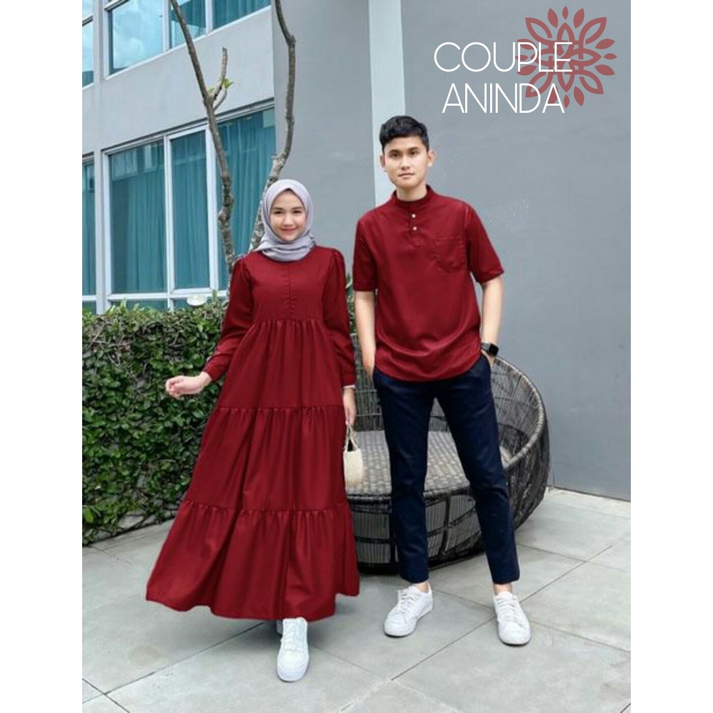 Kemeja The Latest Muslim Couple Clothes 2022 Couple Shirts And Shirts For Husband And Wife The 4883