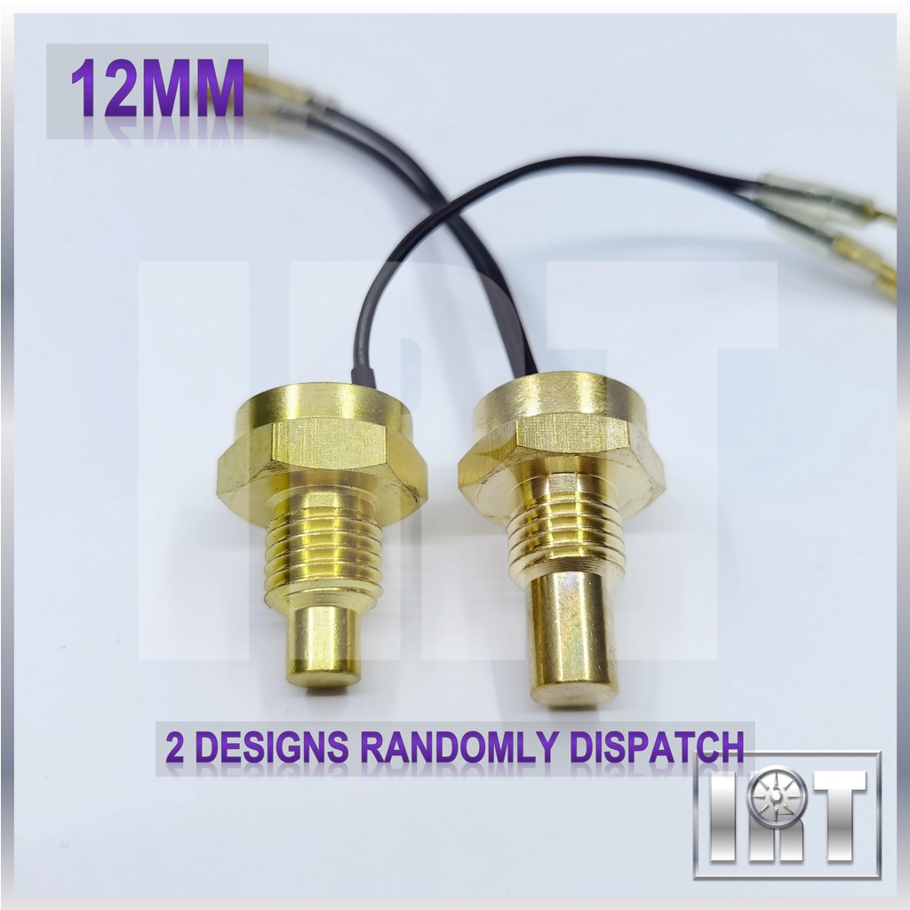 Air Minyak Sensor Oil Water Temperature Suhu Kereta Meter Modified Saga