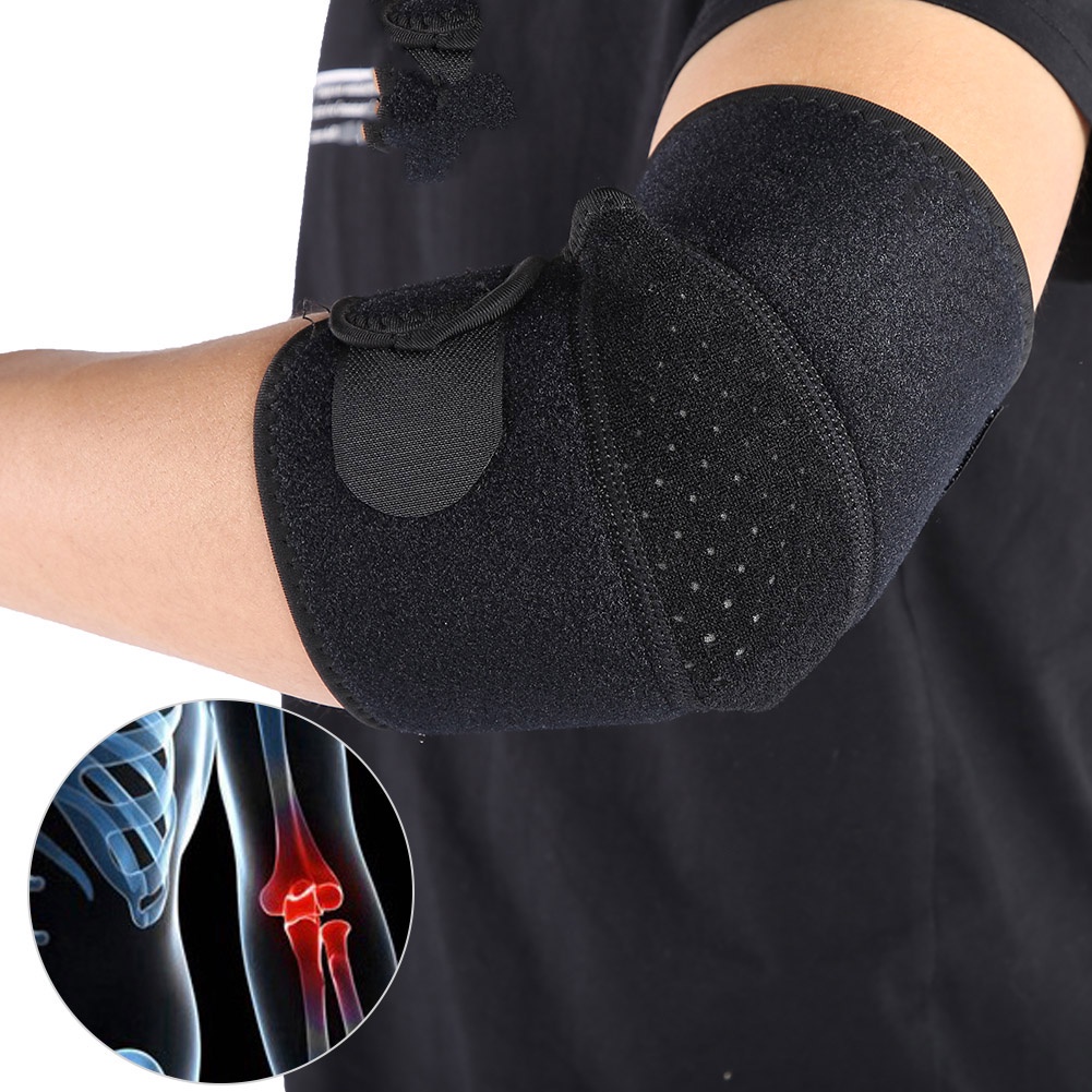 TYNOR Tennis Elbow Support (Elbow Support, Gym & Workout, Pain Relief  Guard, Tennis Brace, Protection & Recovery, Men & Women) - Small | 1 Unit