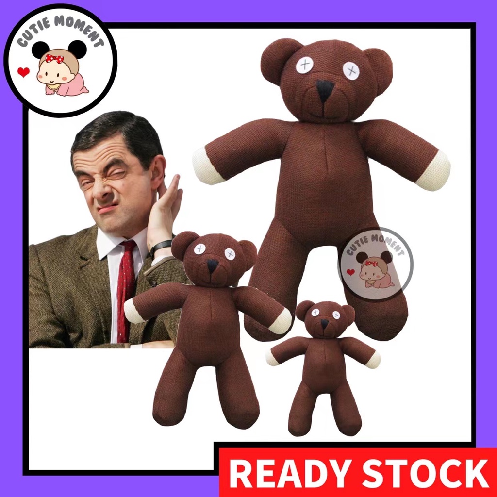 CUTIEMOMENT Mr Bean Teddy Bear Soft Toys mr bean doll teddy bear Mr Bean  Bear Mr Bean Patung patung mainan perempuan