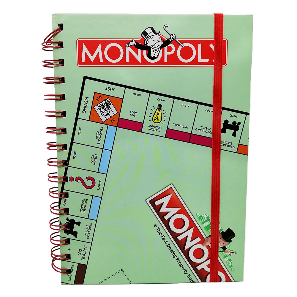 Monopoly A5 Hard Cover Notebook (80'S) | Shopee Malaysia