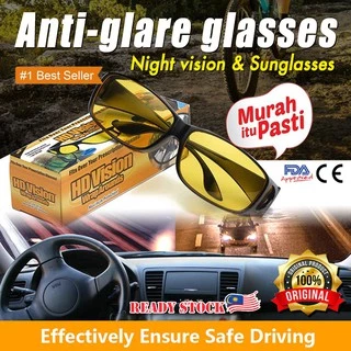 Anti Glare Night Driving Polarized Glasses for Men Women HD Day