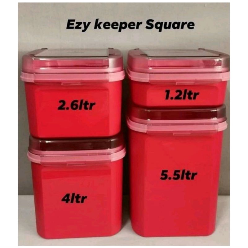 🔥EZY KEEPER SET LEVEL TUPPERWARE🔥 Shopee Malaysia