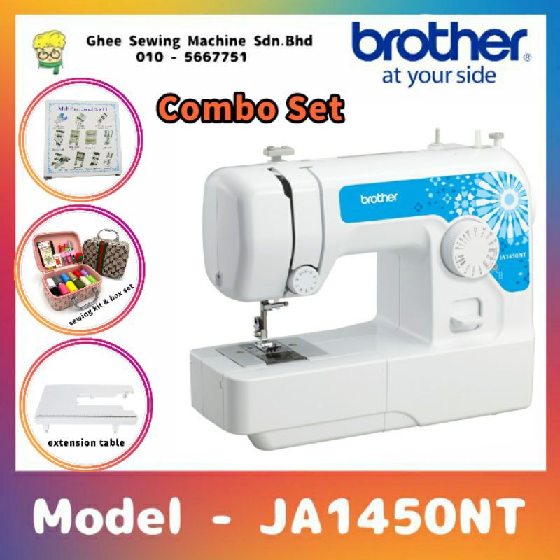 😊 READY STOCK 😊( EASY TO USE ) BROTHER MODEL JA1450NT SEWING MACHINE