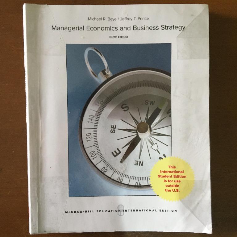 Managerial Economics And Business Strategy (ninth Edition) | Shopee ...