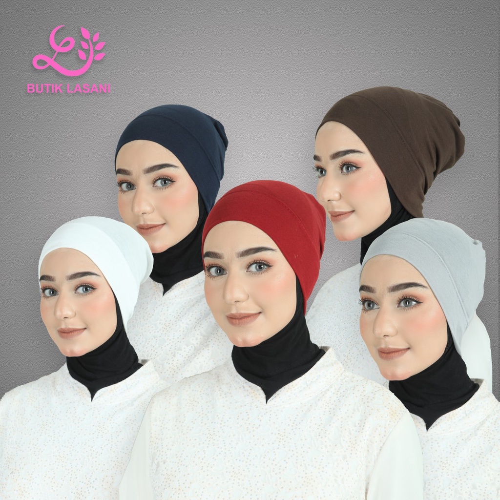 Inner Snow Cap Cotton | Anak Tudung Sejuk | Snowcap Inner Tudung ...