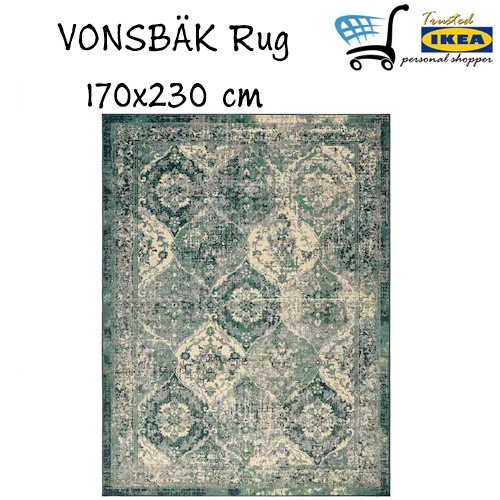 廃盤品】IKEA VONSBÄK ヴォンスベク 170X230cm IKEA VONSBÄK Rug