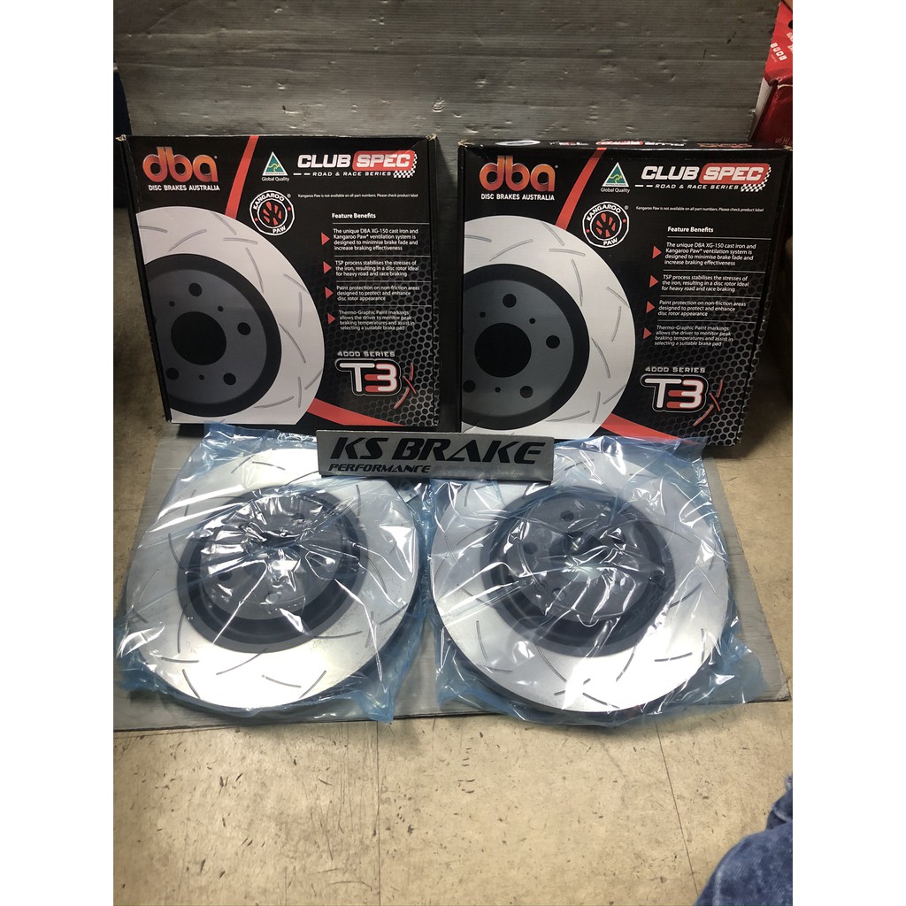 DBA Club Spec 4000 T3 Honda FK2R / FK8 Disc Rotor (350 x 32) | Shopee ...