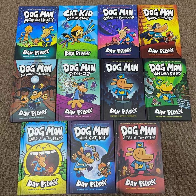 🔥DENTED BOOK Clearance 🔥√11 Hardcover books √Dog Man Series 111Books