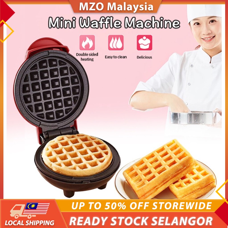 Non Stick Mini Electric Waffles Maker Breakfast Sandwich Waffle Maker ...