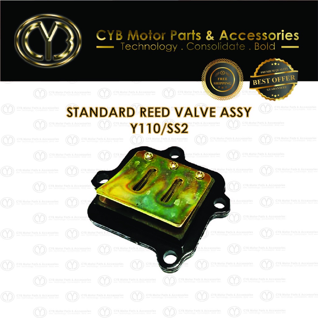 Reed Valve Assy YAMAHA Y110SS Y110SS2 Pemasangan Injap Buluh Y110 SS ...