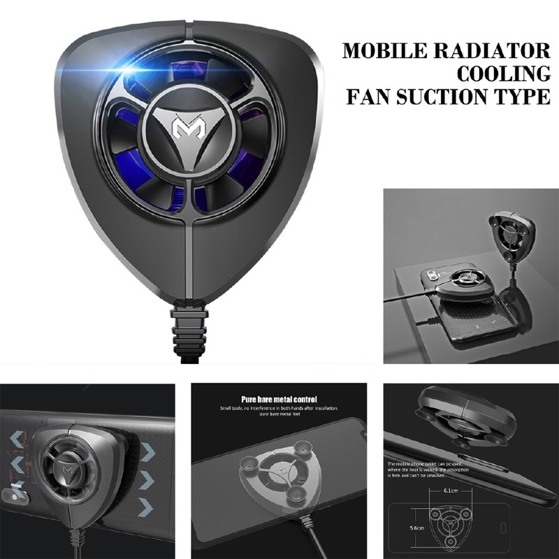 Mobile phone radiator cooling mini and portable | Shopee Malaysia
