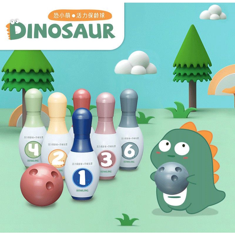 Kids bowling Games Pins Balls Sport Toy 36 Year Old Indoor & Outdoor