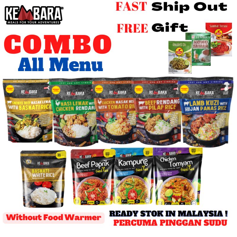 Combo All Menu Kembara Meals | Shopee Malaysia