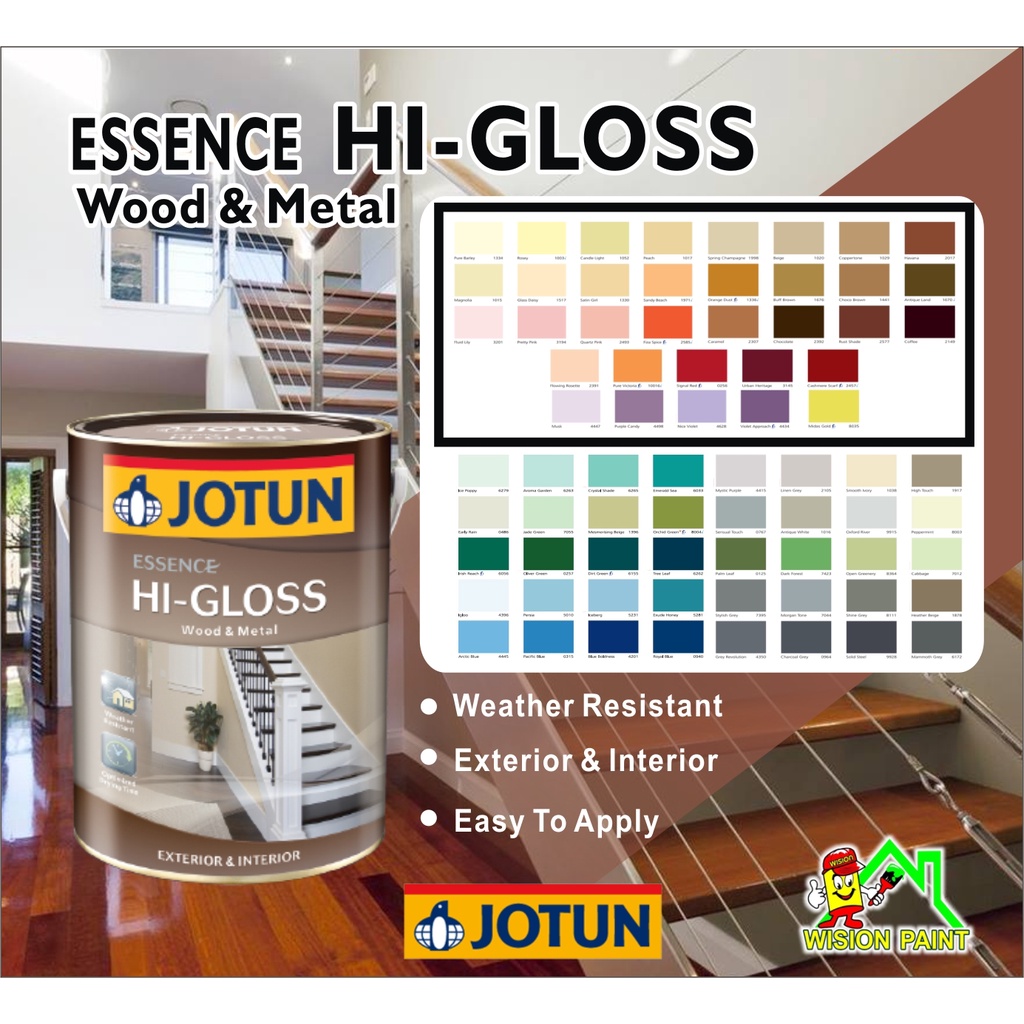 L Jotun Essence Hi Gloss Wood And Metal Kayu Dan Besi