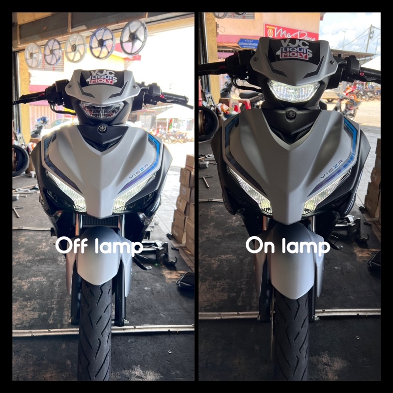 Suis on off lampu depan led motor Y16ZR V1/V2 PNP | Shopee Malaysia