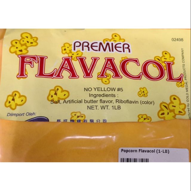 Popcorn Premium Flavacol 450gm Pewangi Popcorn Shopee Malaysia