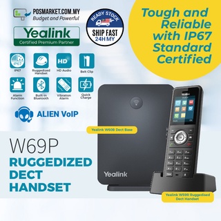 Yealink W79P Ruggedized DECT IP Phone System