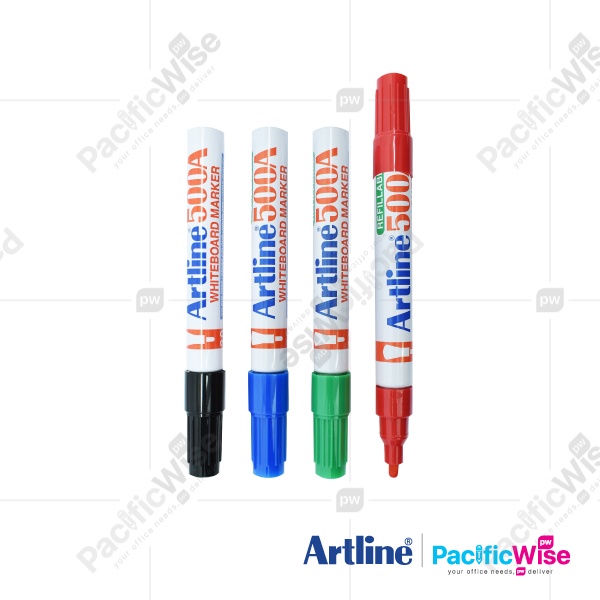 Artline/Whiteboard Marker/Pen Papan Putih/Writing Pen/500A/2.0mm (1Pc ...