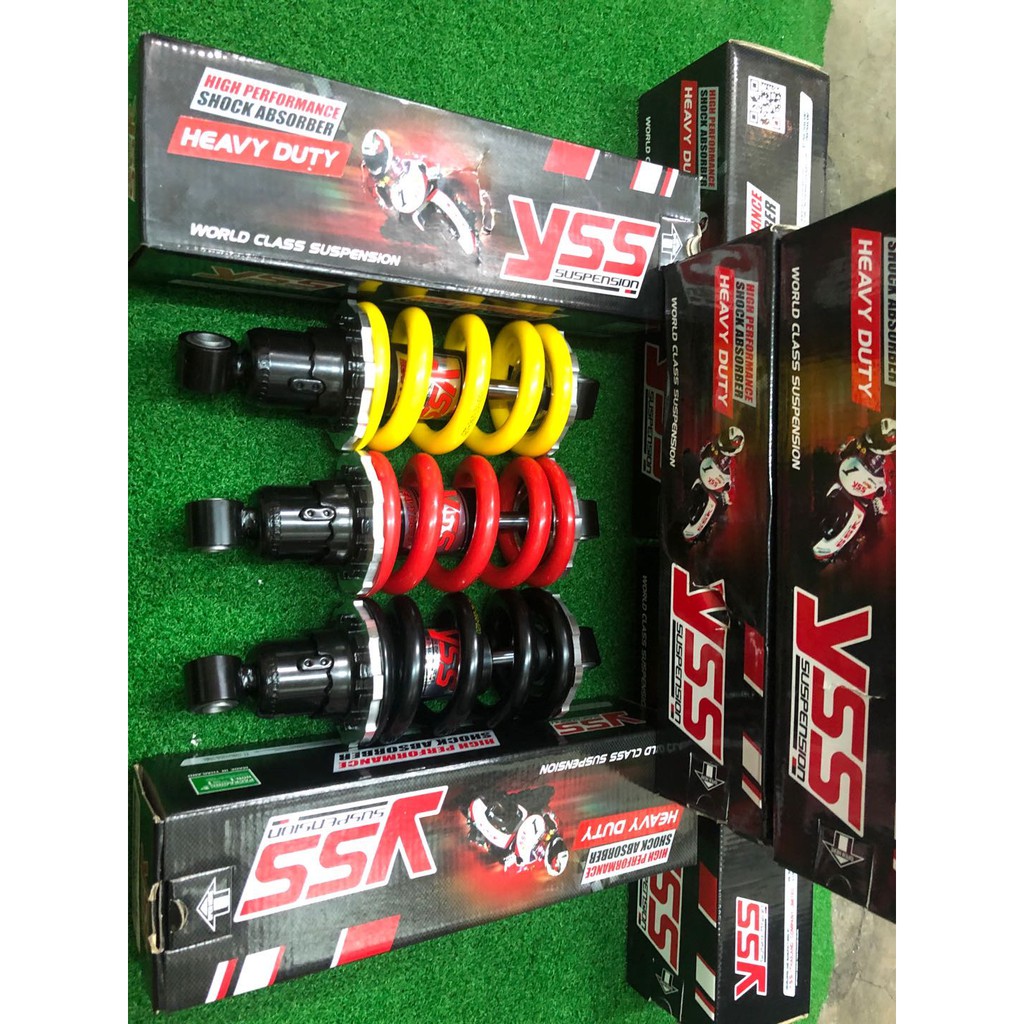 YSS MONOSHOCK HEAVYDUTY SUSPENSION ADJUSTABLE Y15 BLACK (BIG SPRING ...