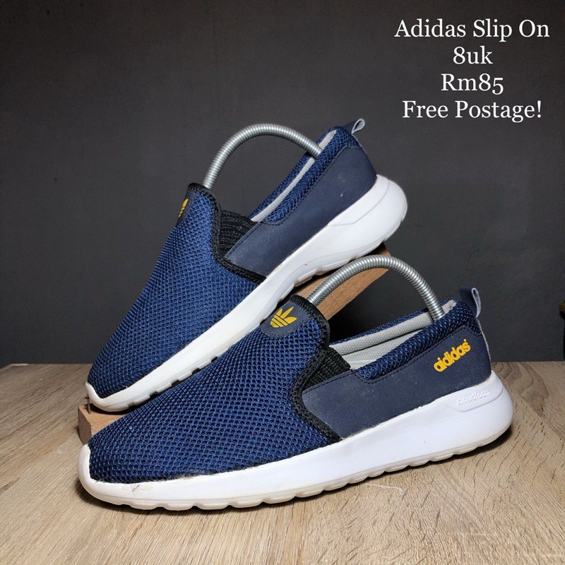 Kasut adidas slip on sale on