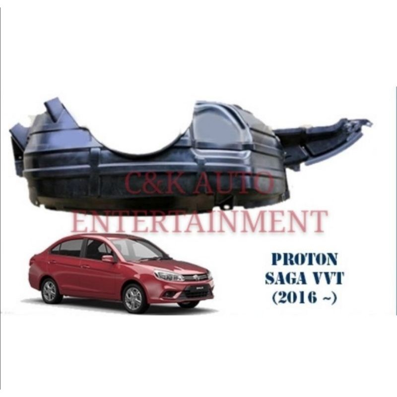 PROTON SAGA NEW VVT 2016YEAR P213 FRONT FENDER LINER / FENDER UNDER