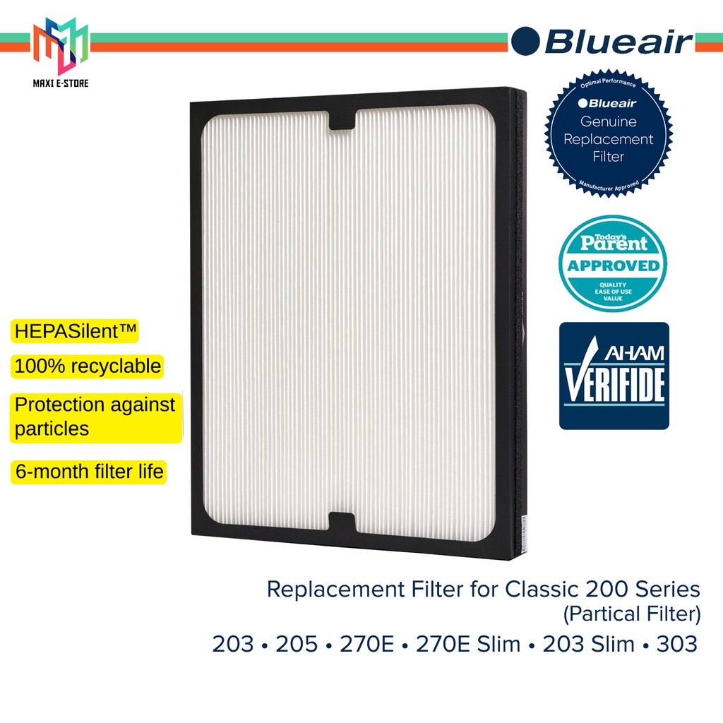 Blueair 200 deals filter replacement