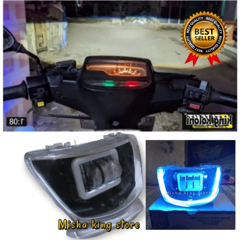 Fizr F1ZR FORCE1 VEGA OLD VEGA R LED PROJI FIZR HEADLIGHT REFLECTOR ...