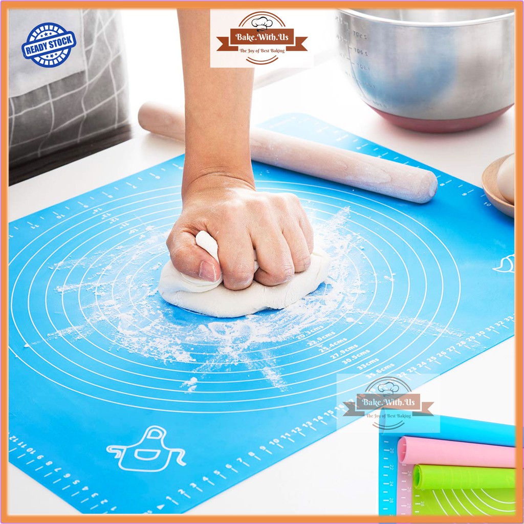 XXL Non Stick Silicone Baking Mat Silicone Pastry Mat Kneading Rolling