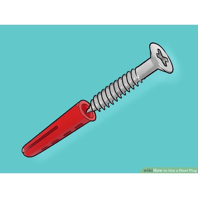 PVC Wall Plug 6mm Red (1000 PCS) | Shopee Malaysia