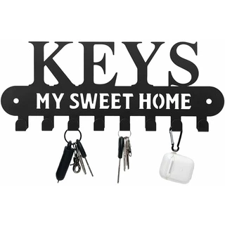 1/5pcs J Hooks for Wall Key Hangers Self-Adhesive Household