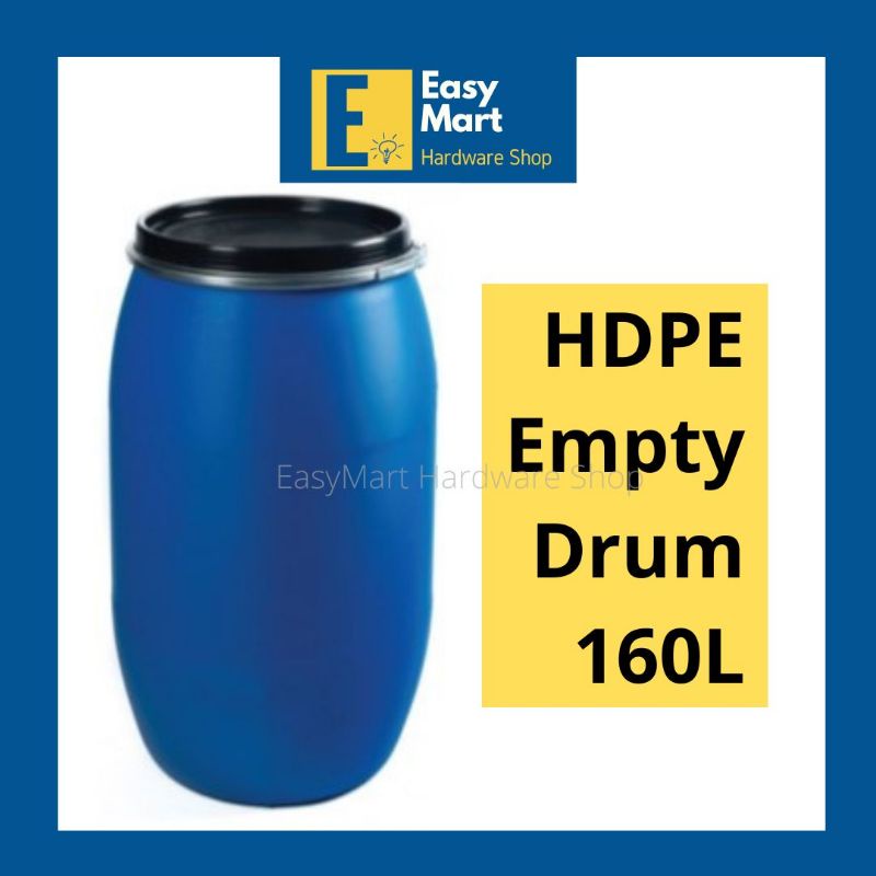 [𝐑𝐄𝐀𝐃𝐘 𝐒𝐓𝐎𝐂𝐊] 𝐇𝐃𝐏𝐄 𝐄𝐦𝐩𝐭𝐲 𝐃𝐫𝐮𝐦 𝟏𝟔𝟎𝐋/ 𝐓𝐨𝐧𝐠 𝐁𝐢𝐫𝐮 Shopee Malaysia