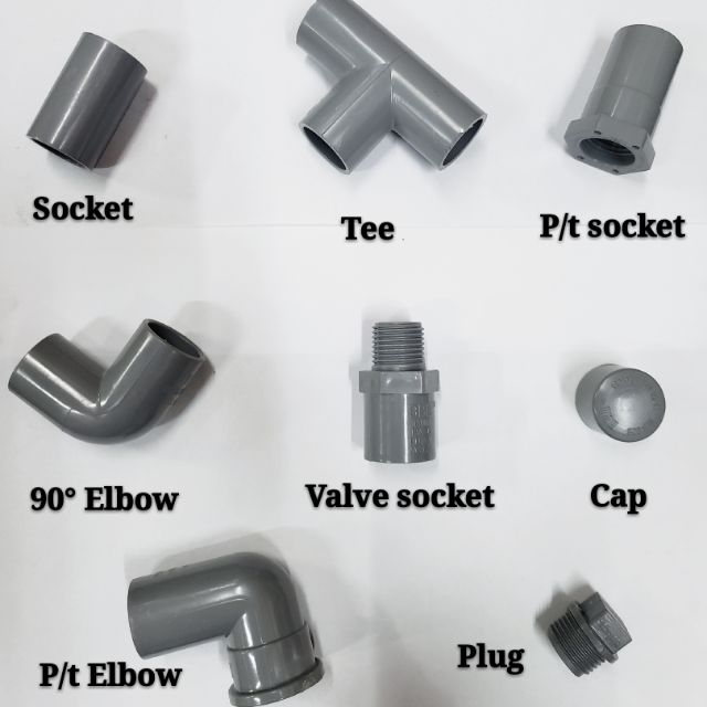 BBB PVC FITTING ELBOW/ SOCKET/ TEE/ V-SOCKET/ P/T SOCKET/ P/T ELBOW ...