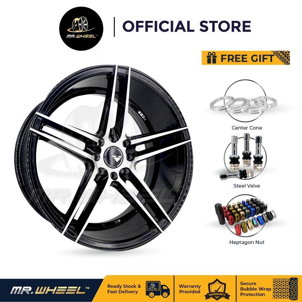 New Sport Rim VORSTEINER 17x8 8H100/108 ET28 17 inch Mr Wheel QTW1029 ...