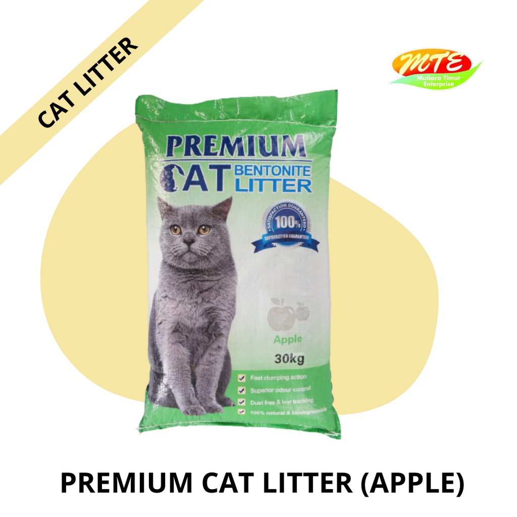 PREMIUM CAT LITTER PASIR KUCING PELBAGAI JENIS 30KG Shopee Malaysia