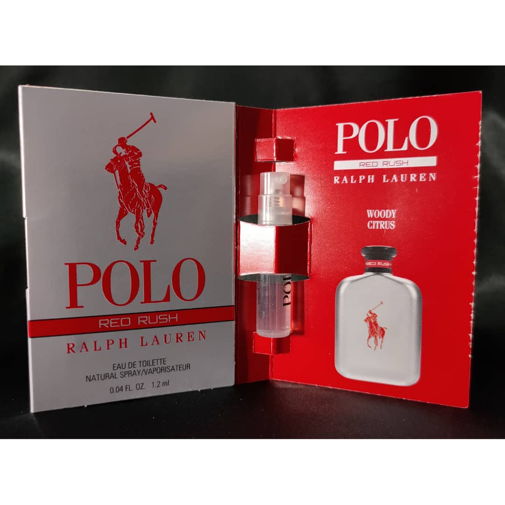 1.2ML VIALS POLO RALPH LAUREN RED RUSH EDT Shopee Malaysia