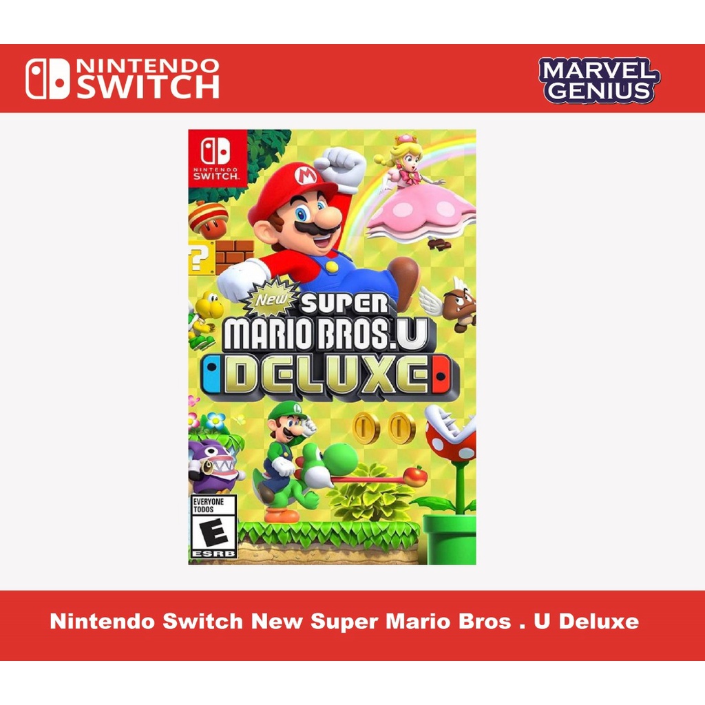 Nsw Ns Nintendo Switch Game New Super Mario Bros U Deluxe I New Mario Bros Deluxe English 7706