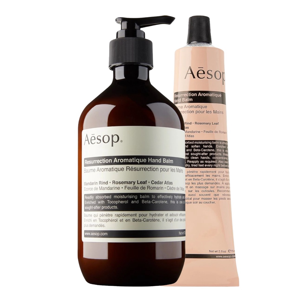 Resurrection Aromatique Hand Balm (75ml / 500ml) - Genuine ASP Product ...
