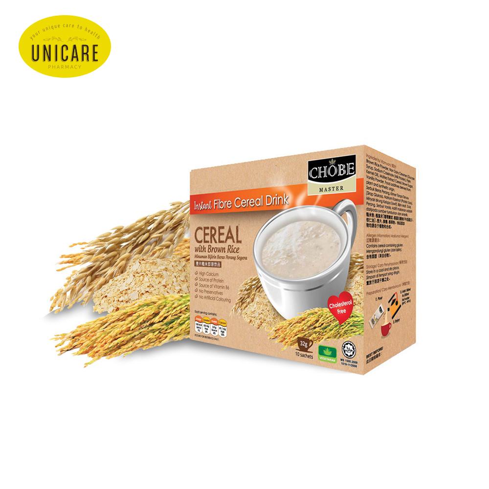 CHOBE MASTER INSTANT FIBRE CEREAL DRINK CEREAL WITH BROWN RICE (10 ...